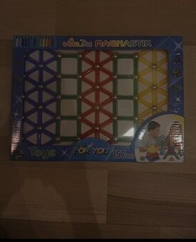 Kreativní magnetická stavebnice pro děti (Sada 157 dílů)