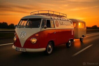 Volkswagen T1 Němka obytná rok 1964.s spz plus eriba triton