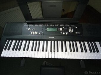 Prodám zcela nové klávesy YAMAHA se stojanem a židlí.