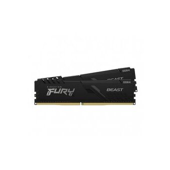 RAM : Kingston FURY 32GB KIT DDR4 3200MHz CL16 Beast Black - 1