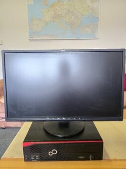 Fujitsu Esprimo D556 E90+ i5/8GB/240GB/Win11Pro + Monitor