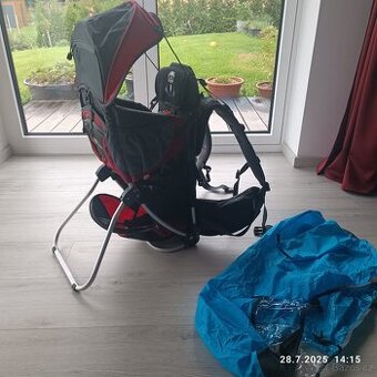 SET Krosna na dítě Corazon PANDA červená