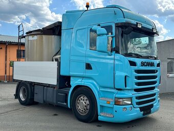 Scania R440 s asfaltovým mixérem