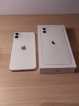 iPhone 11 64GB 82% bílý, dobrý stav