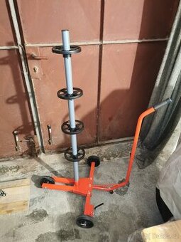 Pojízdný stojan na pneumatiky s disky AHProfi