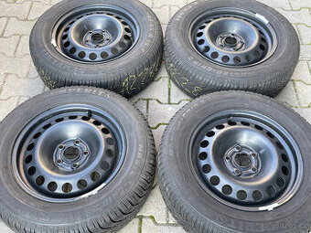 Zimní sada 5x105 et37 OPEL ASTRA 195/65 R15 včetně čidel