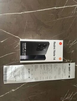 Xiaomi Redmi Note 14 8 GB / 256 GB - černý
