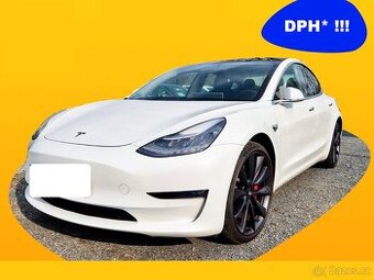 Model 3 RWD 325PS Aut 4xVýhř AL Kůž DPH Nav Kam360 PDC 11/22