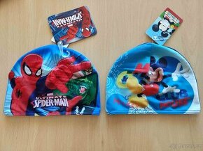 Plavecká čepice Mickey Mouse, Spiderman nová