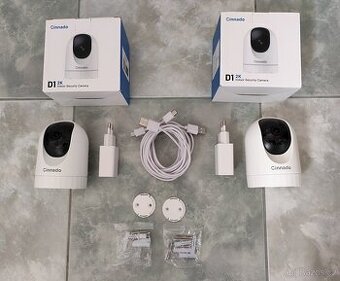 VNITŘNÍ WI-FI KAMERY CINNADO D1 S ROZLIŠENÍM 2K