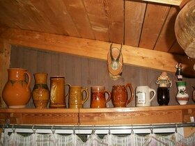 Sada džbánků - lampy - stojany a další