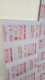 Plný polykarbonát Lexan 6mm - čirý