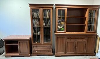 Rustikální variabilní stěna s komodou