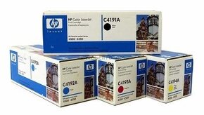 Original toner HP black C4191A , cyan C4192A, C4193A, C4194A