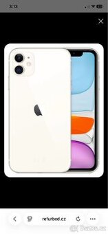 IPhone 11 bílý 128 GB