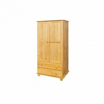 Dřevěná skříň 2dveřová 8850 lak