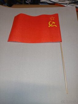 Prodám papírovou vlajku do okna SSSR