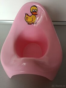 Růžový nočník s kachničkou