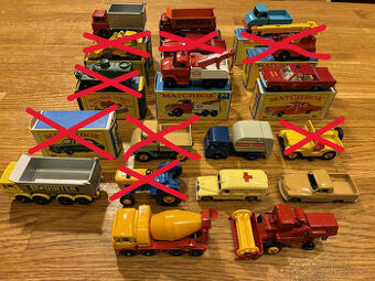 Matchbox RW i jednotlivě