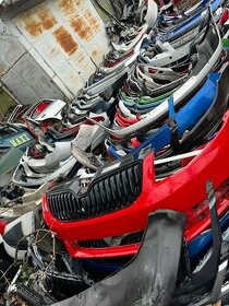 Nárazník Škoda- fabia, rapid, octavia, superb, kodiak, Karoq