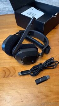 Corsair HS80 MAX Wireless - Stav nových, Bluetooth + 2.4GHz