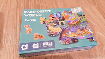 Puzzle Rainforest world zvíře