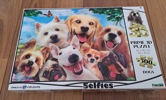 Puzzle 3D Dogs 500ks 6+