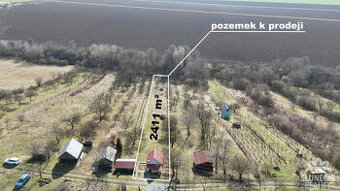 Prodej pozemku s chatou, 2544 m², Kunovice - Staré Hory