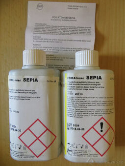 FOMA sepia toner - nový včetně návodu