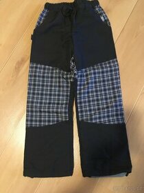 Šusťákové kalhoty s podšívkou 128 Fantom NOVÉ - 1