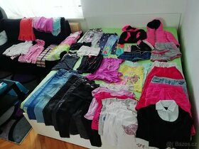 Prodám dívčí oblečení 128-136