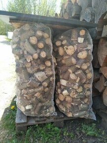 Palivové dřevo mix smrk-osika a bříza - 1