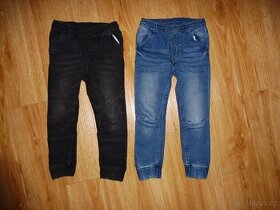 Džíny a kalhoty Jogger H&M