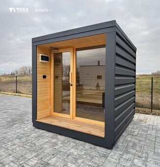 [DOSTUPNÉ] Zahradní sauna TIKKA model MAATA (bestseller)