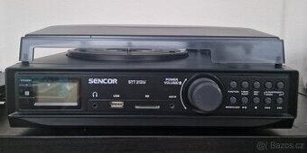 Gramofon Sencor STT 212U, černá