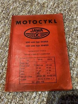 Motocykl Jawa: Technický popis, Návod k obsluze a udržování