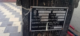 Trakční baterie - 1