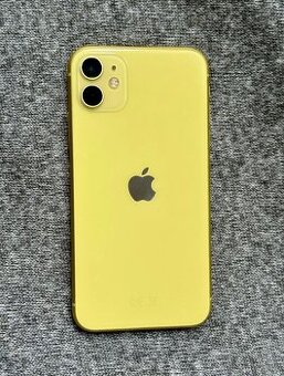 iPhone 11 Yellow BATERIE 100% TOP