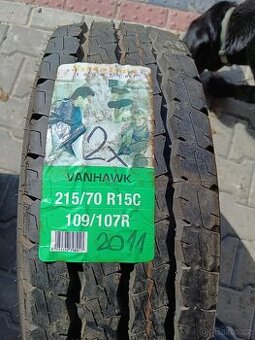 Firestone vanhawk nové nová Continental 215/70 R15C nove