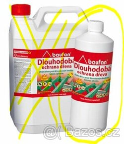 Baufan-dlouhodobá ochrana dřeva 1kg-zelená