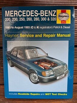 MERCEDES-BENZ W124 originální montážní manual servisní