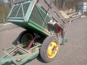 Dvoukolák za malotraktor