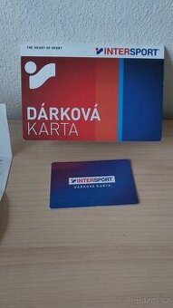 Dárková karta Intersport v hodnotě 1500 Kč - 1