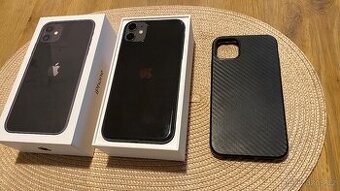 iPhone 11 64GB černý, top stav