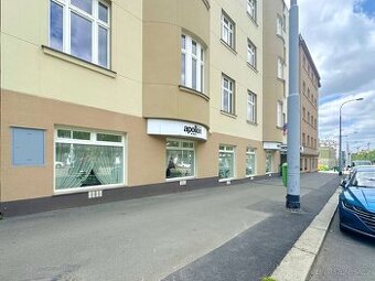 Komerční prostor 195 m² v přízemí Rezidence Apollon, Praha 3