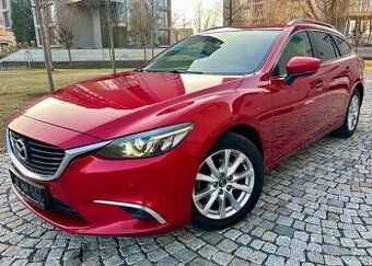 MAZDA 6 2.0i BENZÍN MANUÁL FULL LED-NAVI-VYHŘEV-PDC-2017