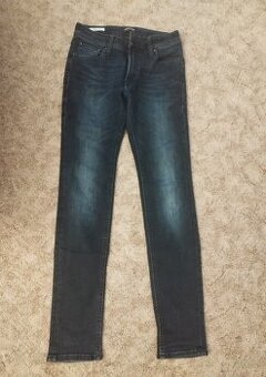 Jeansy JACK and JONES - skinny - vel. 12 - 14 let