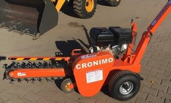 Motorový drážkovací fréza, zemní rýhovač