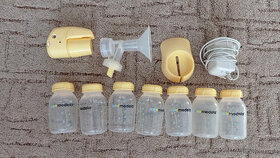 Elektrická odsávačka Medela + 7 nádobek