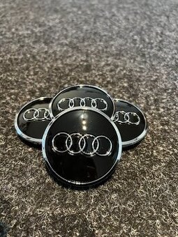 Středové krytky Audi 61mm černé